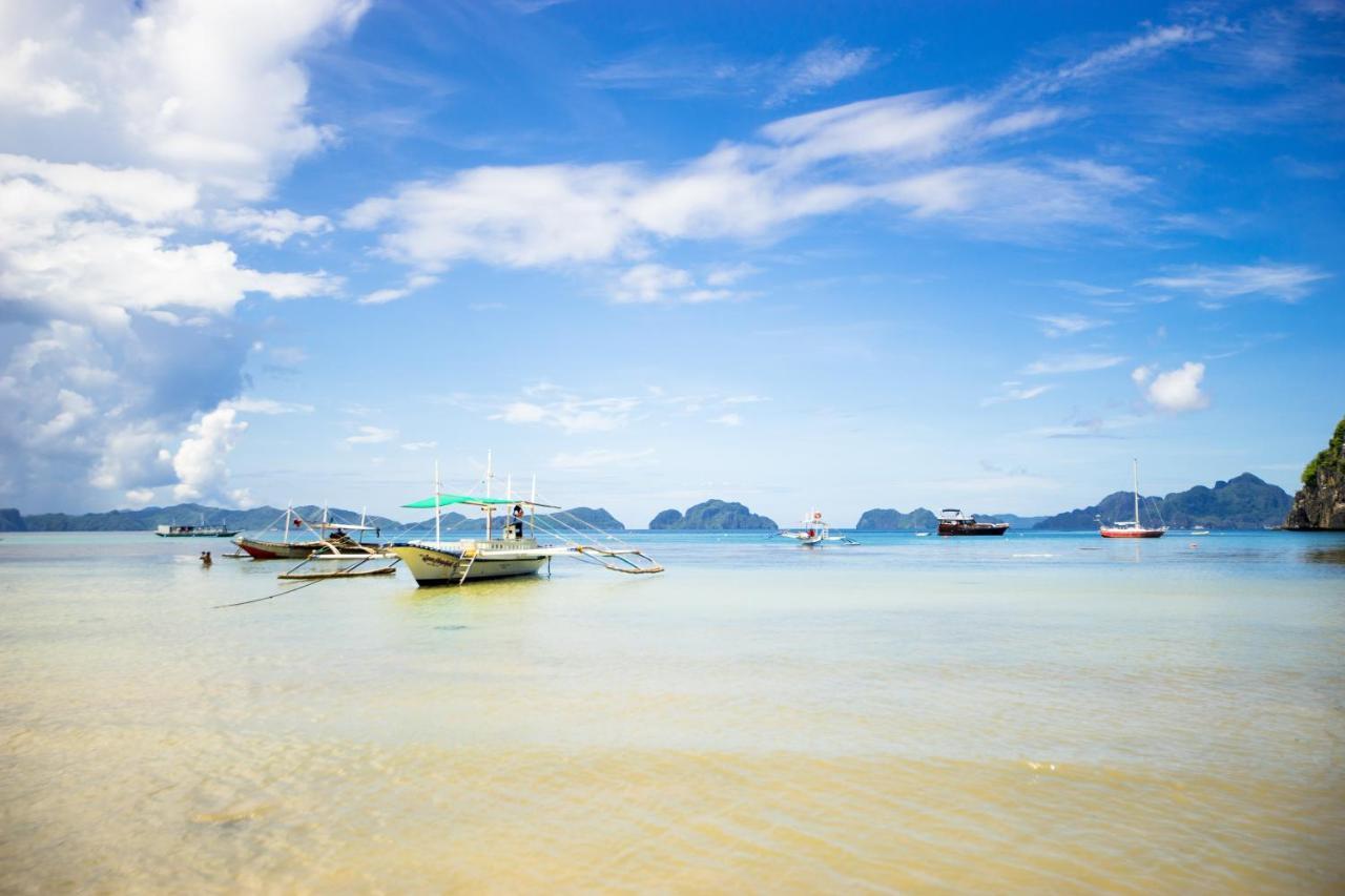 Maligaya Beach Bungalows เอลนิโด ภายนอก รูปภาพ